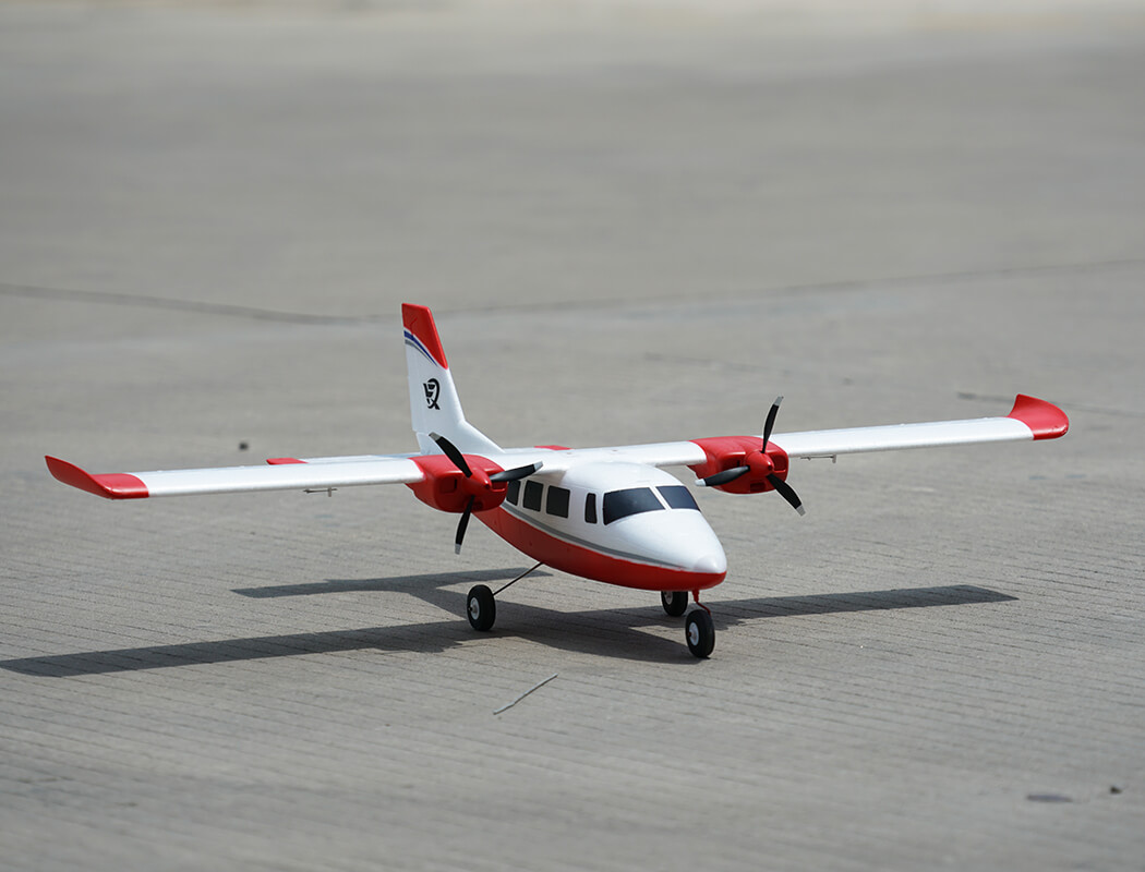 XFLY P68 RED TWIN 850MM WINGSPAN WITHOUT TX/RX/BATTERY - Image 12