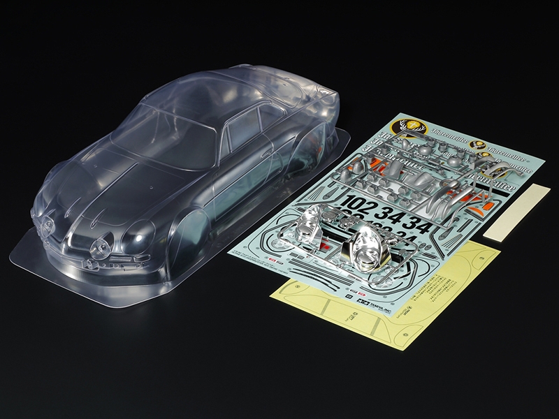 Tamiya Alpine A110 Jaeger Bodyset - Clear