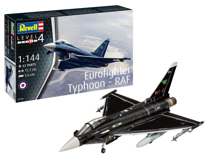 Revell 1/144 Eurofighter Typhoon RAF RV03796 - Image 2
