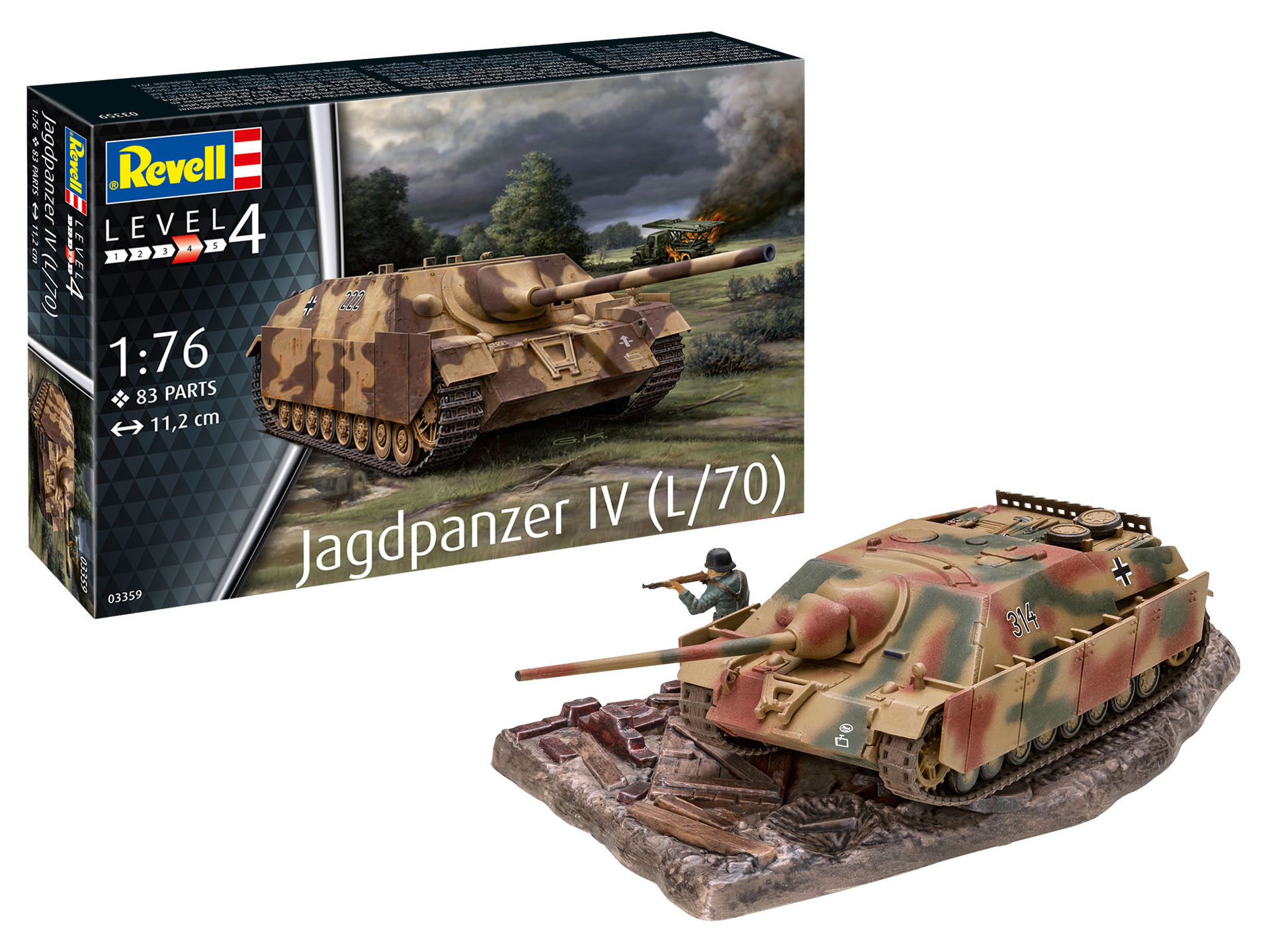 Revell Jagdpanzer IV (L-70) 1/76 03359