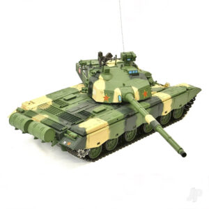 HENGLONG 1/16 ZTZ 99A MBT WITH INFRARED BATTLE SYSTEM (2.4GHZ + SHOOTER + SMOKE + SOUND + METAL GEARBOX) HLG3899A