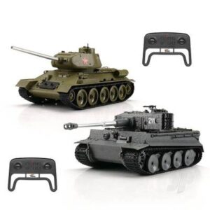 TORRO 1/30 TIGER 1 VS T34 IR BATTLE TANKS TOR15101-CA