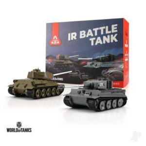 TORRO 1/30 TIGER 1 VS T34 IR BATTLE TANKS TOR15101-CA