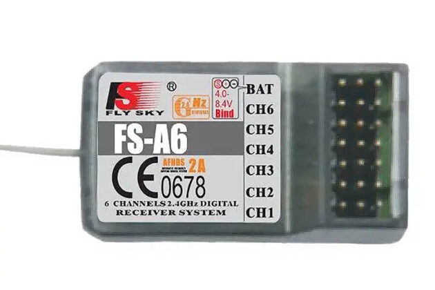 FLYSKY FS-I4X 4CH 2.4GHZ RADIO SYSTEM W/A6 RECEIVER MODE 1