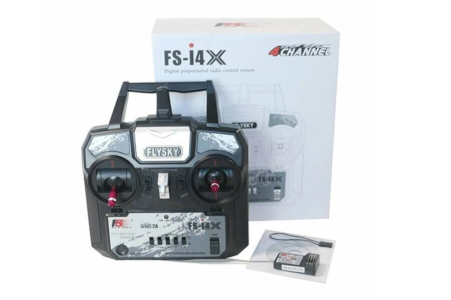 FLYSKY FS-I4X 4CH 2.4GHZ RADIO SYSTEM W/A6 RECEIVER MODE 1