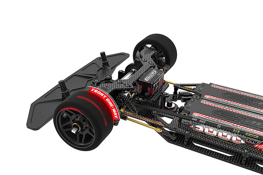 CORALLY SSX823 CAR KIT CHASSIS KIT ONLY, NO ELEC /BODY/TIRES C-00133 - Image 9