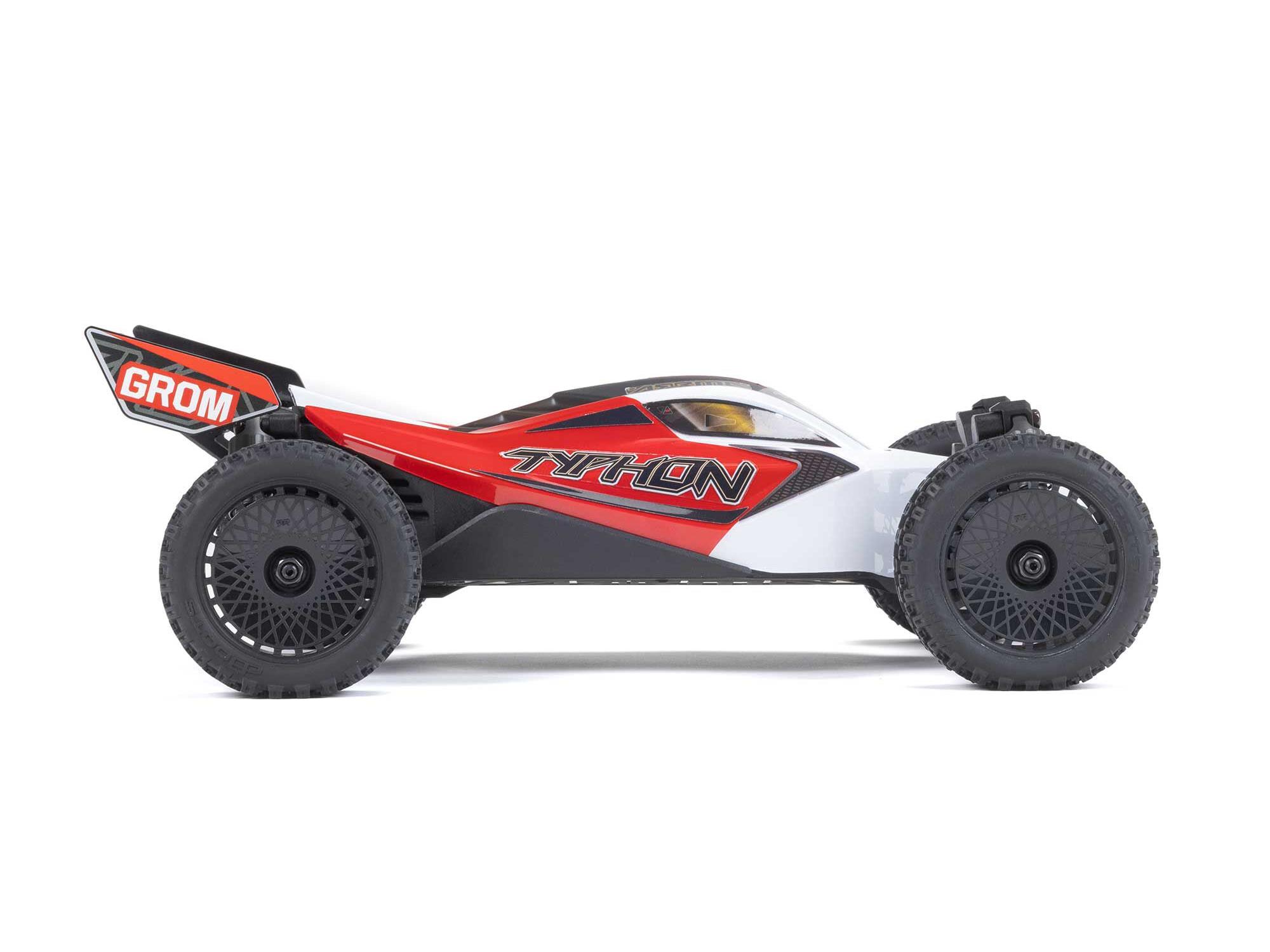 Arrma Typhon GROM Red/White 1/18 4wd smart RTR