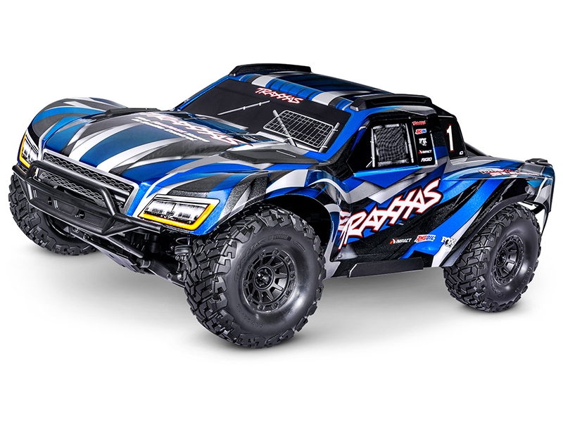 Traxxas Maxx Slash 1/8 4WD 6S Brushless Short Course Truck - Blue