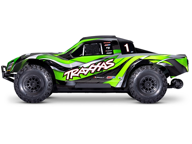 Traxxas Maxx Slash 1/8 4WD 6S Brushless Short Course Truck - Green