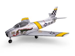 E-Flite UMX F-86 Sabre 30mm EDF Jet BNF Basic with AS3X and SAFE