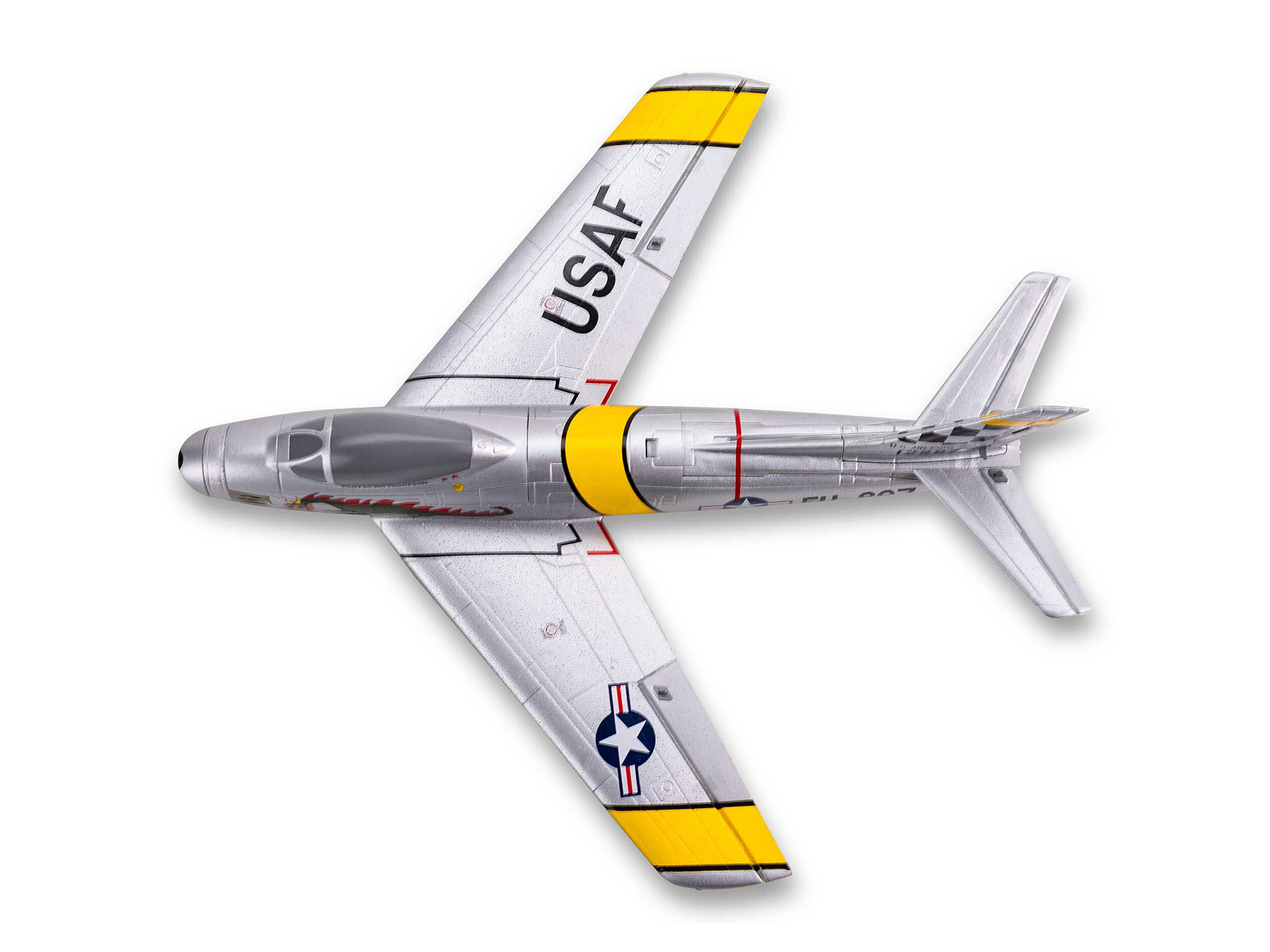 E-Flite UMX F-86 Sabre 30mm EDF Jet BNF Basic with AS3X and SAFE
