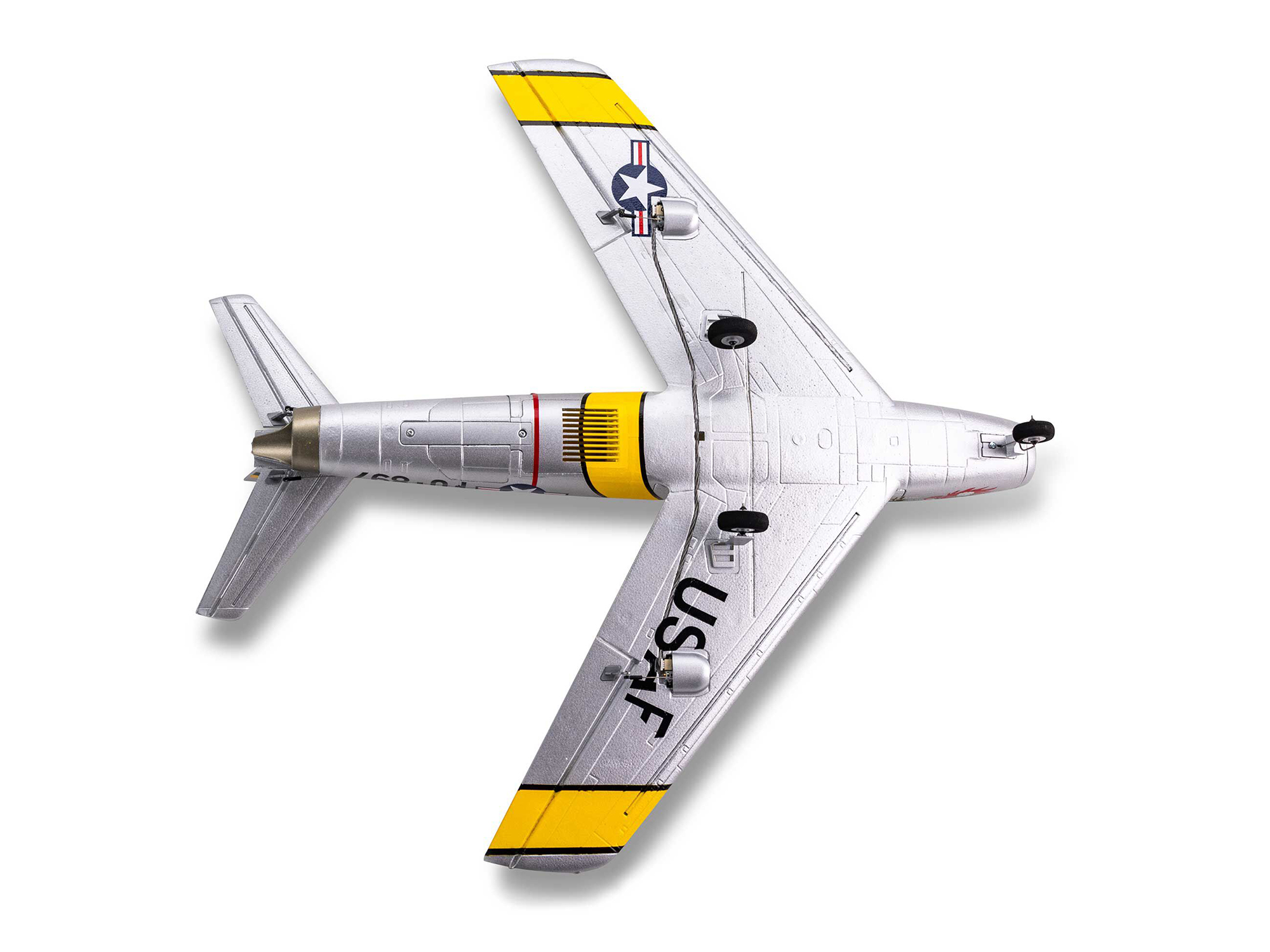 E-Flite UMX F-86 Sabre 30mm EDF Jet BNF Basic with AS3X and SAFE