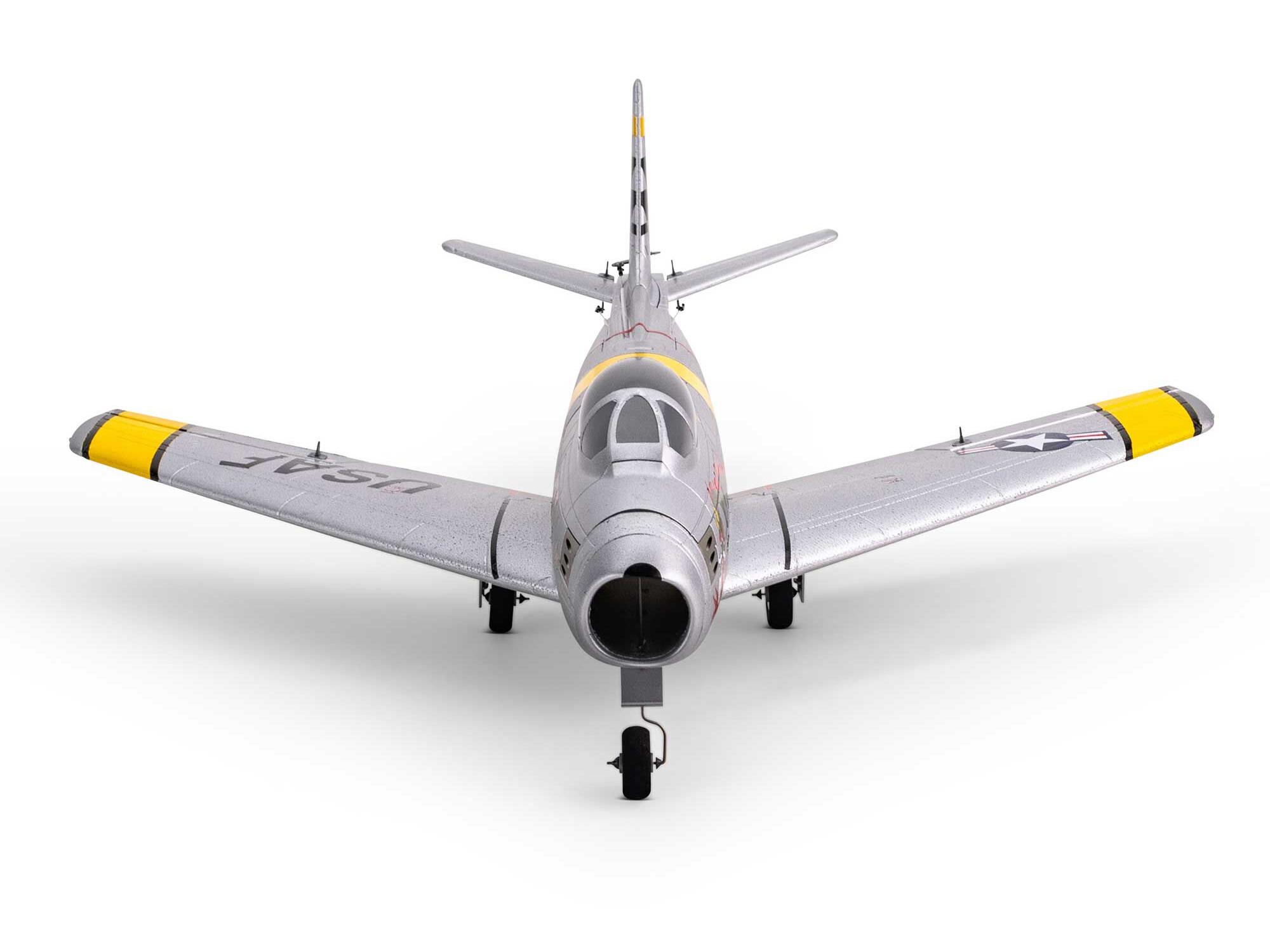 E-Flite UMX F-86 Sabre 30mm EDF Jet BNF Basic with AS3X and SAFE