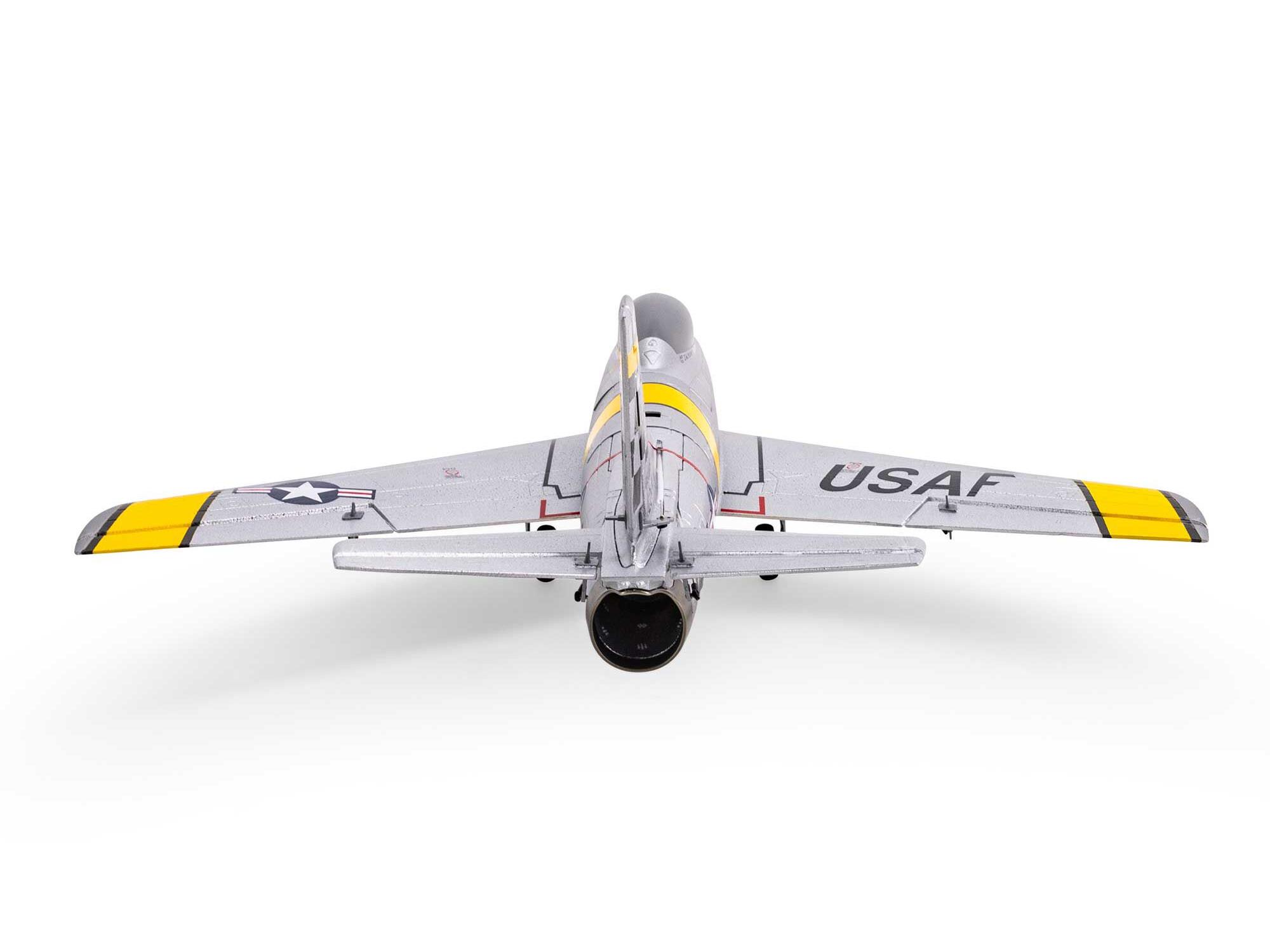 E-Flite UMX F-86 Sabre 30mm EDF Jet BNF Basic with AS3X and SAFE
