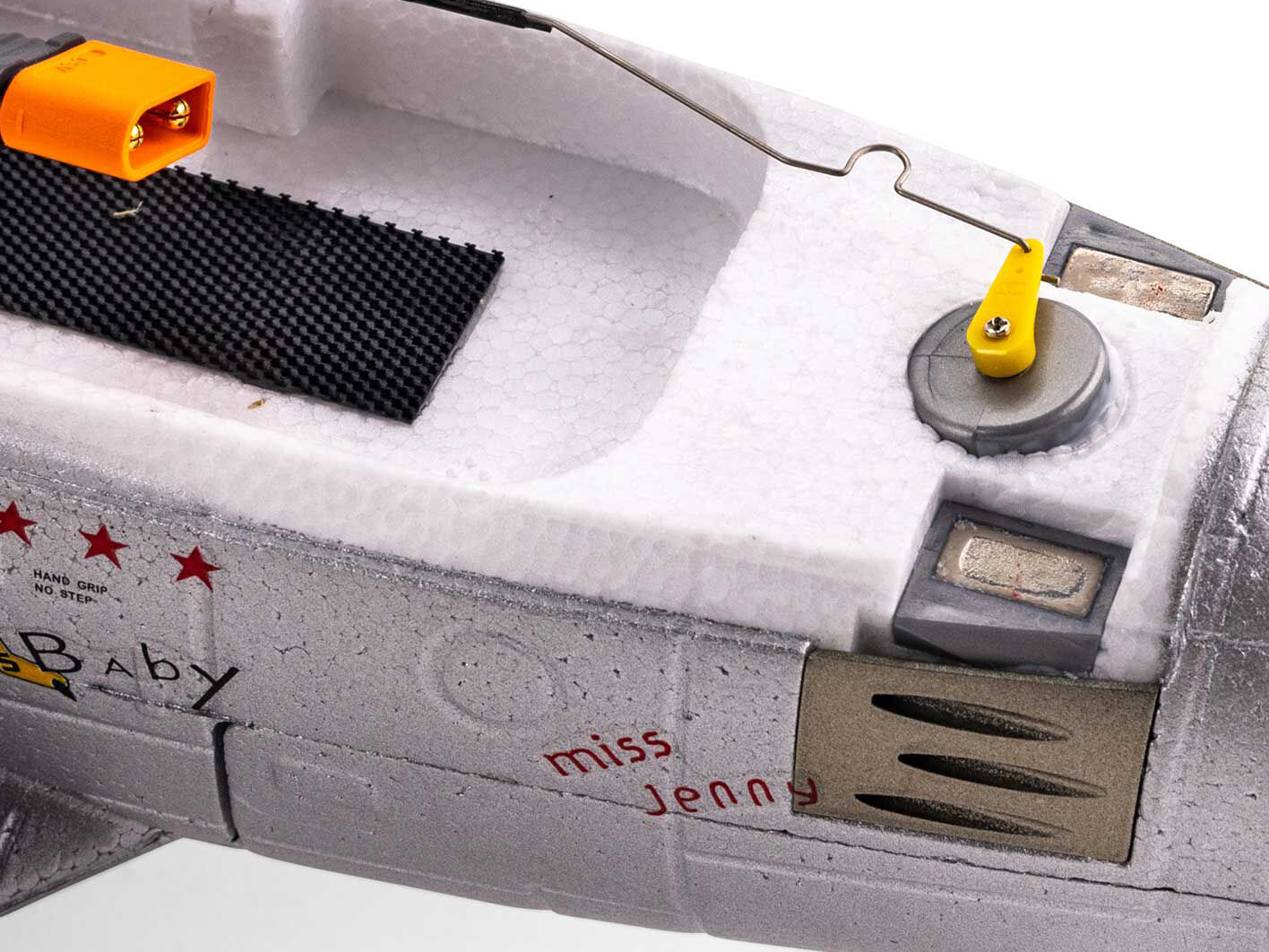 E-Flite UMX F-86 Sabre 30mm EDF Jet BNF Basic with AS3X and SAFE