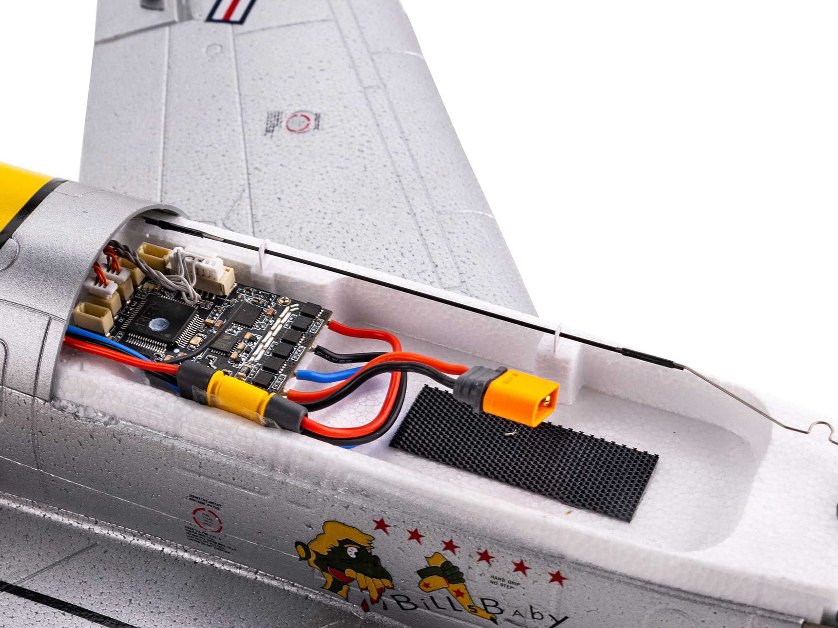 E-Flite UMX F-86 Sabre 30mm EDF Jet BNF Basic with AS3X and SAFE