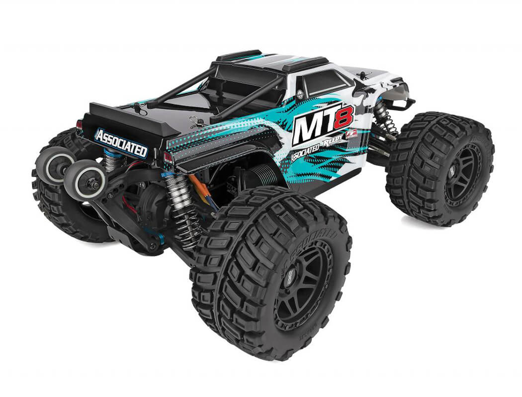 Team Associated Rival TEAL MT8 4-6S Rated ARTR