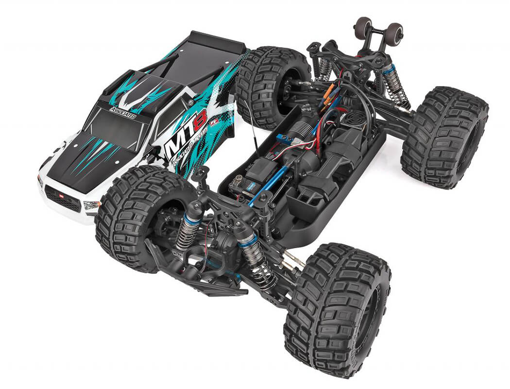 Team Associated Rival TEAL MT8 4-6S Rated ARTR
