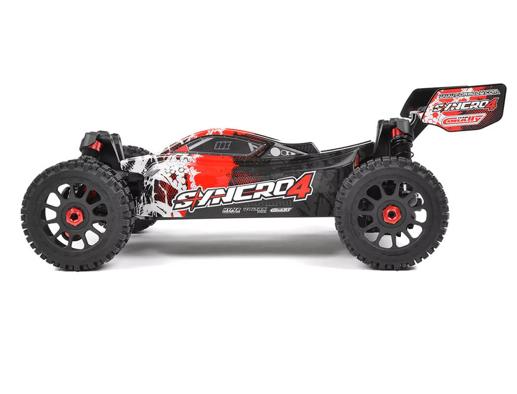 Corally Syncro-4 Red - Brushless 4S Basher Buggy RTR 1:8 - Image 6