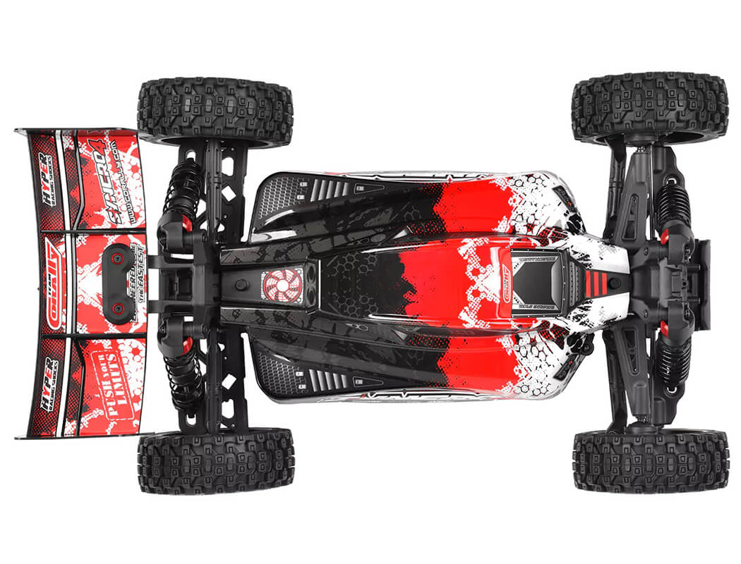 Corally Syncro-4 Red - Brushless 4S Basher Buggy RTR 1:8 - Image 9