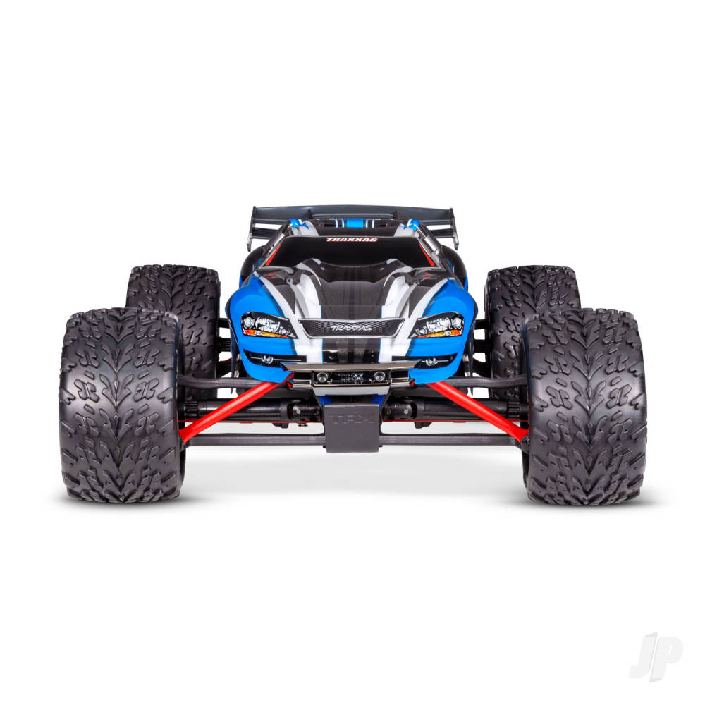 Traxxas E-Revo 1:16 4x4 XL-2.5 Titan 550 with Battery and USB Charger - Blue TRX71054-8-BLUE - Image 2