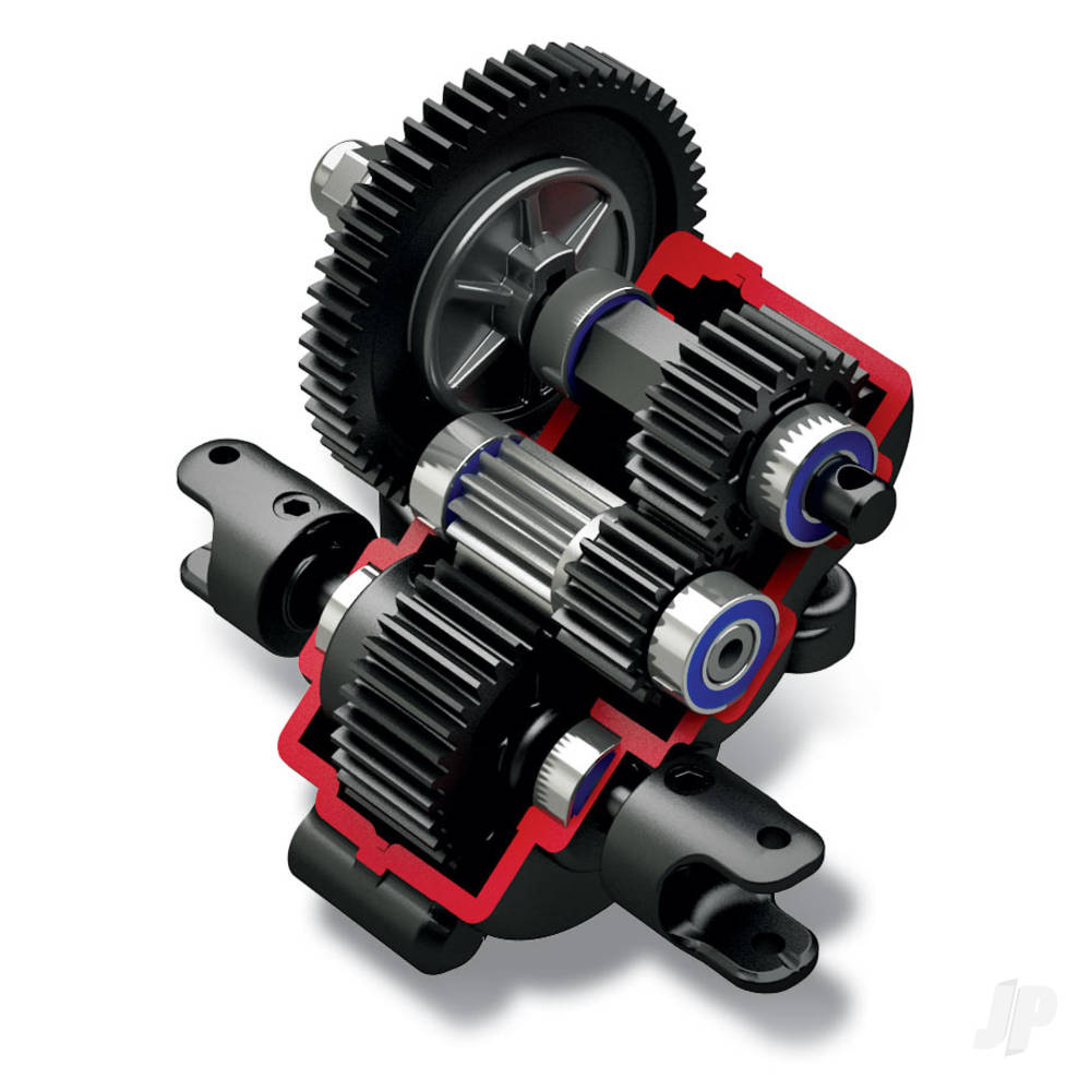 Traxxas E-Revo 1:16 4x4 XL-2.5 Titan 550 with Battery and USB Charger - Blue TRX71054-8-BLUE - Image 15