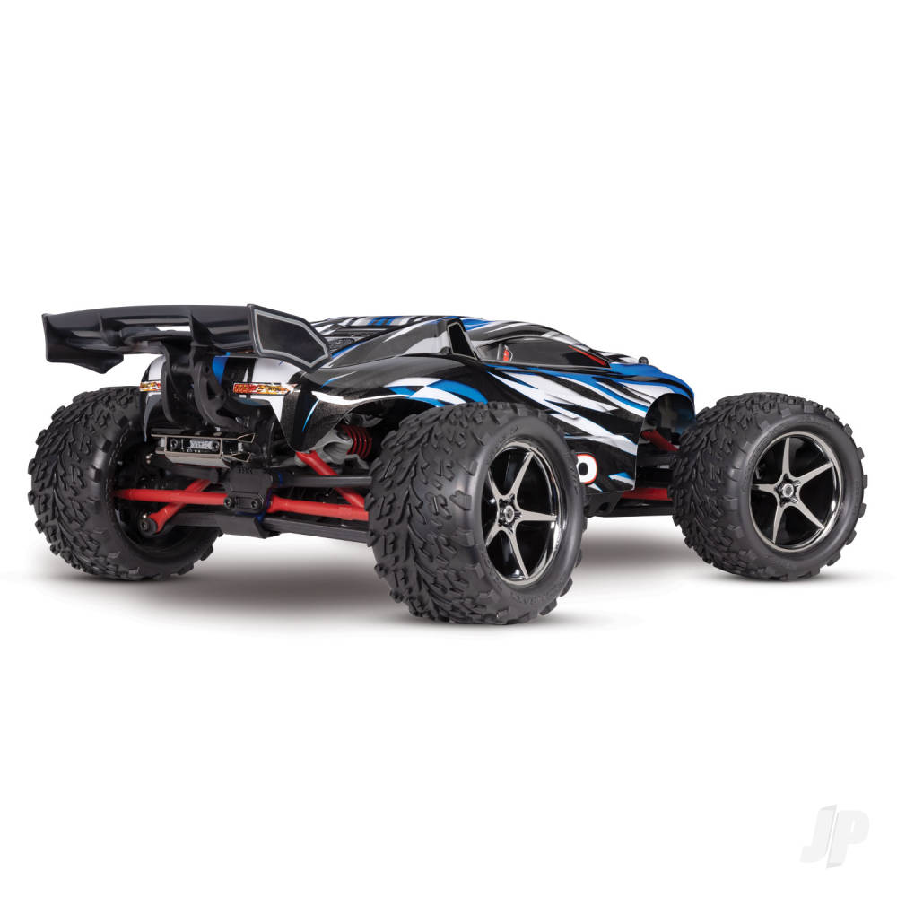 Traxxas E-Revo 1:16 4x4 XL-2.5 Titan 550 with Battery and USB Charger - Blue TRX71054-8-BLUE - Image 3