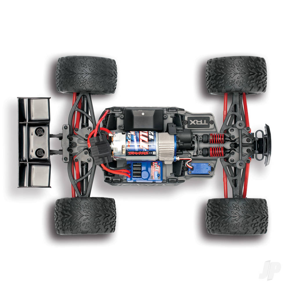 Traxxas E-Revo 1:16 4x4 XL-2.5 Titan 550 with Battery and USB Charger - Blue TRX71054-8-BLUE - Image 8