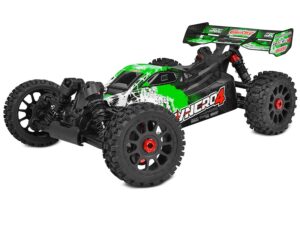 Corally Syncro-4 1/8 Brushless 4S Basher Buggy RTR - Green