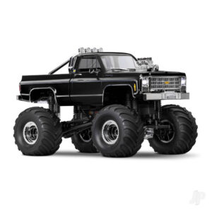 Traxxas TRX-4MT Black Monster Truck 1979 Chevrolet K10 Truck Body 1/18