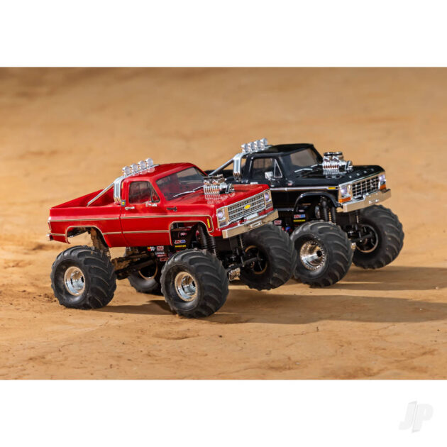 Traxxas TRX-4MT Black Monster Truck 1979 Chevrolet K10 Truck Body 1/18