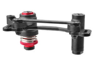 CORALLY STEERING RACK 7075 T6 DUAL STIFFENER 2MM HARD ANODISED