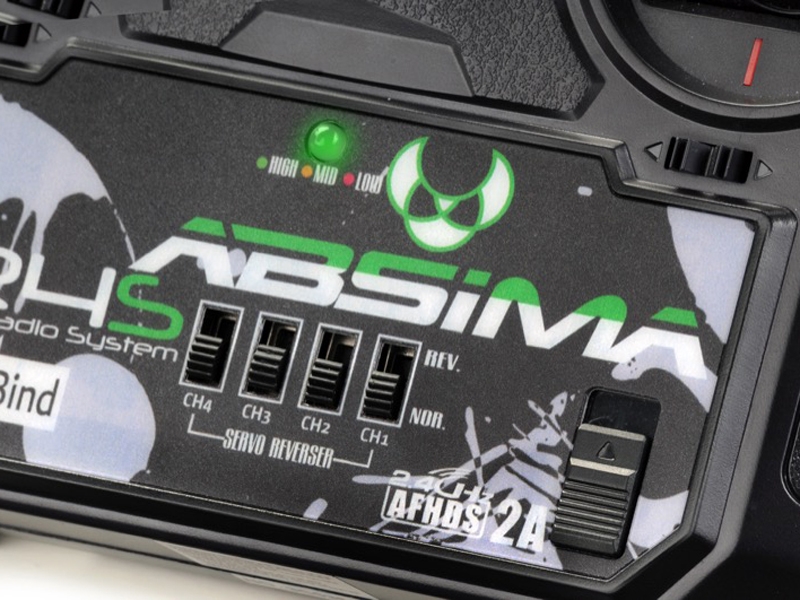 Absima 4-Channel Stick Radio SR4S 2.4GHz incl. Receiver