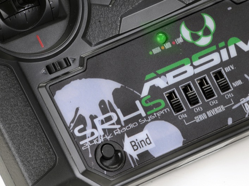 Absima 4-Channel Stick Radio SR4S 2.4GHz incl. Receiver