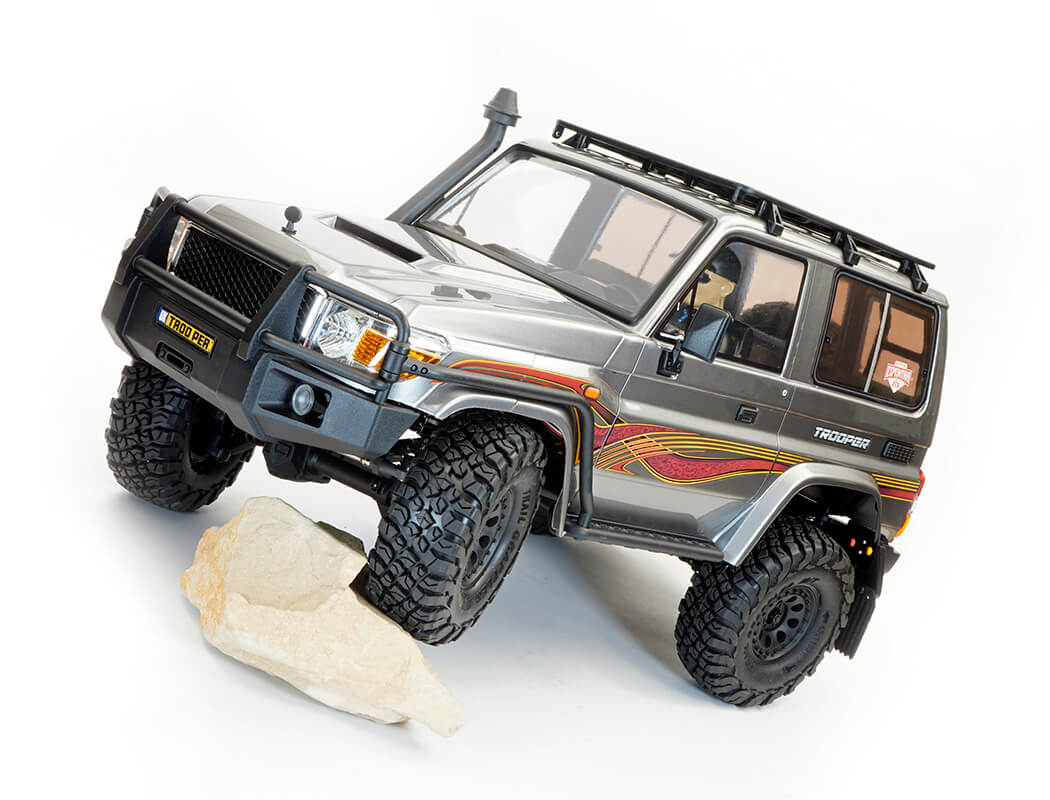 FTX Outback Trooper 4x4 RTR 1:10 Trail Crawler - Grey