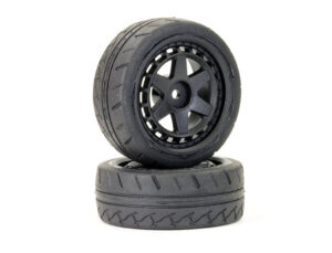 FTX STINGER FRONT 26MM RUBBER WHEEL/TYRES