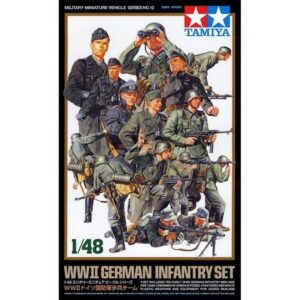 Tamiya WWII German Infantry Set 1/48 32512