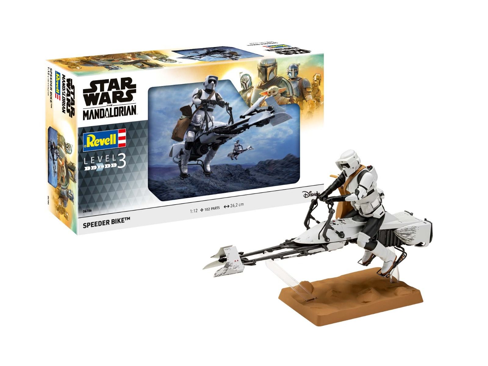 Revell Speeder Bike: The Mandalorian 1/12 06786