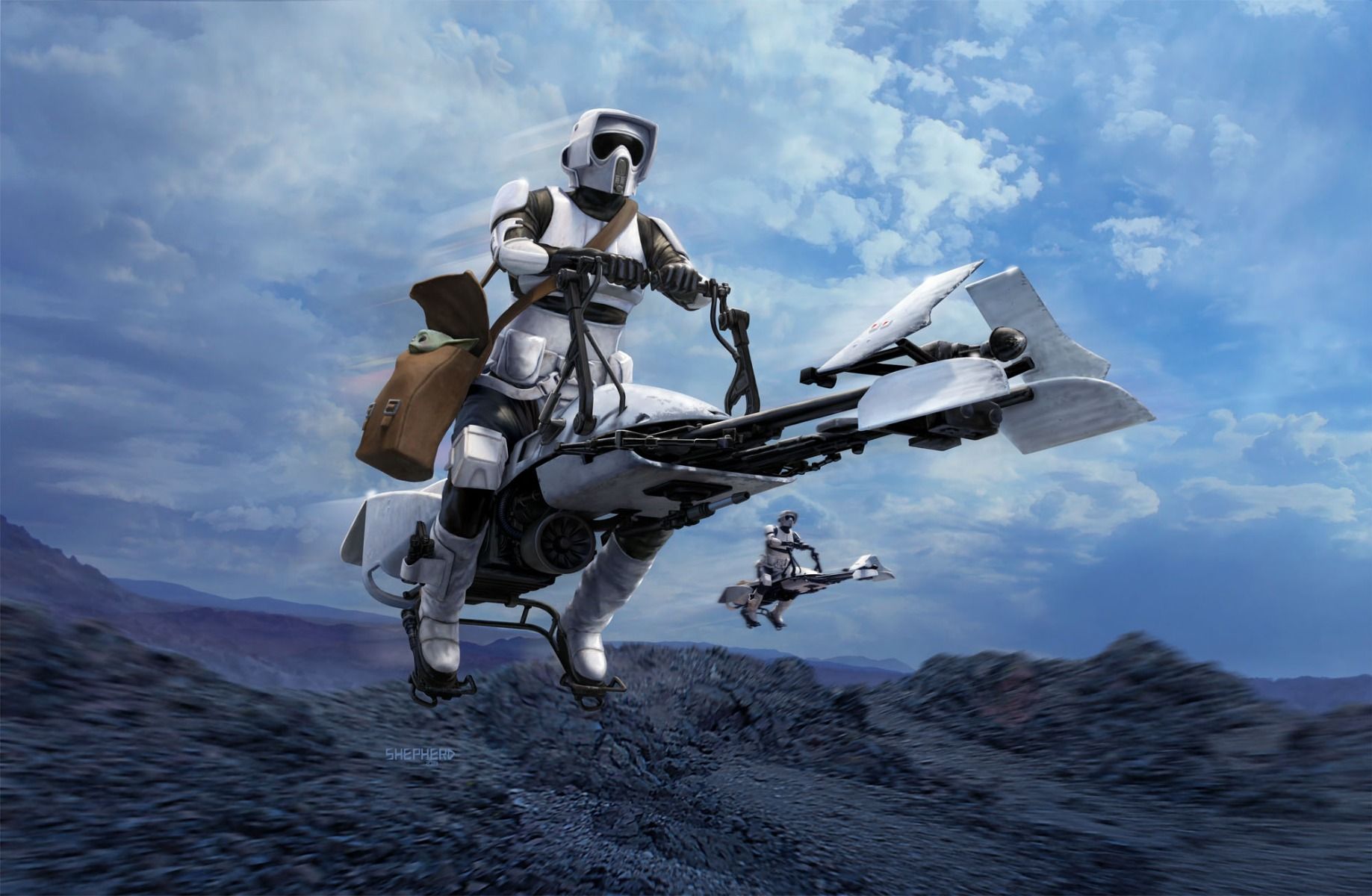 Revell Speeder Bike: The Mandalorian 1/12 06786