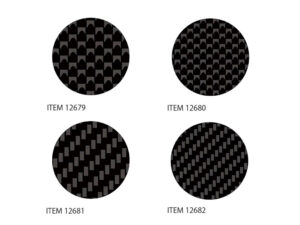 Tamiya CARBON PATTERN DECAL (PLAIN WEAVE/EXTRA FINE) 12680