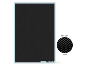 Tamiya CARBON PATTERN DECAL (PLAIN WEAVE/EXTRA FINE) 12680