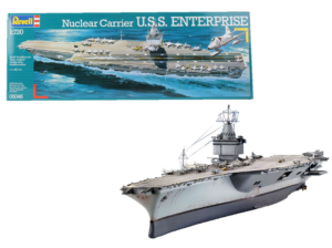 Revell Nuclear Carrier U.S.S. Enterprise 05046 1:720