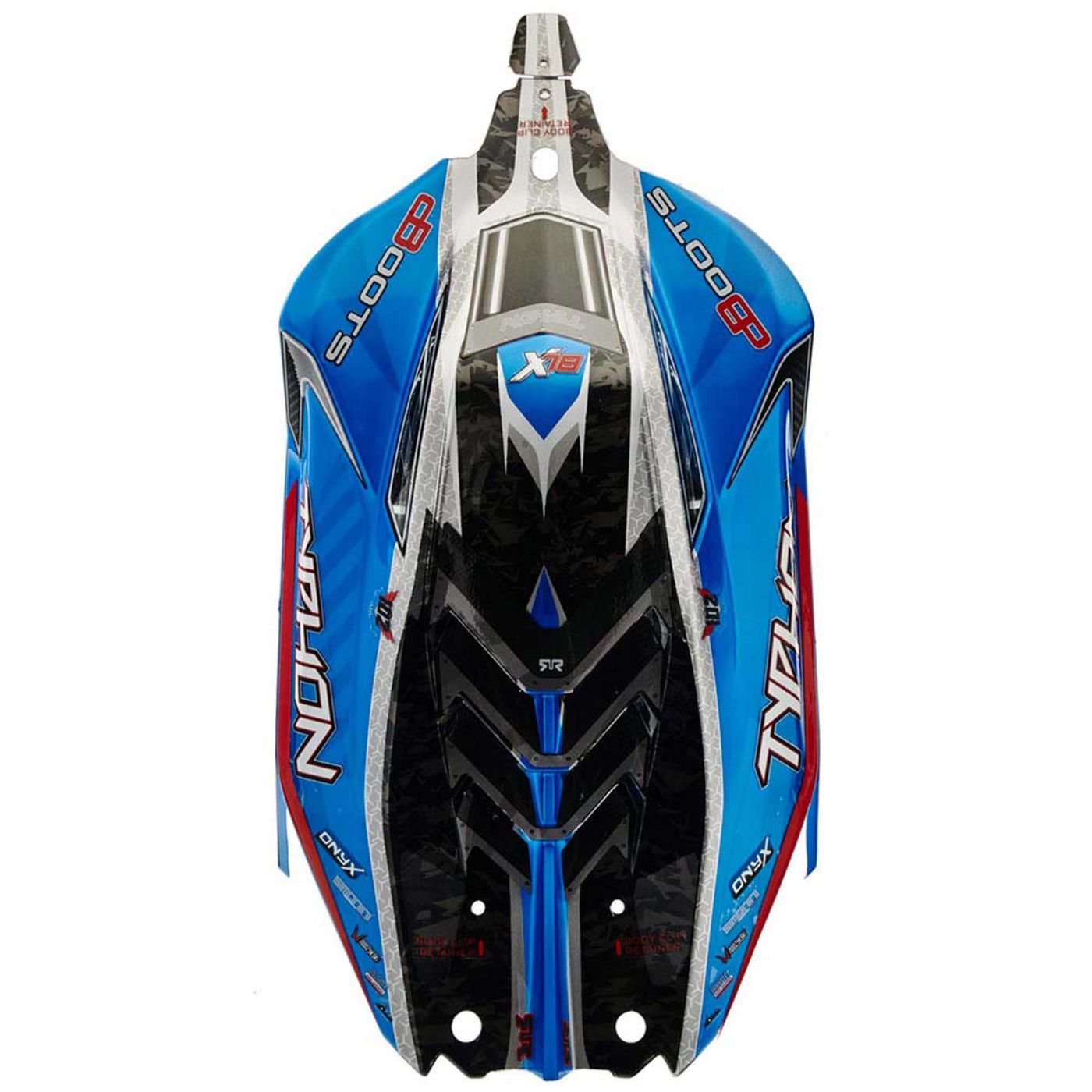 Body Blue Painted W/Decals Typhon 6S BLX - Image 2