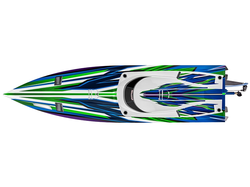 Traxxas Spartan SR VXL 1:10 36in Electric Brushless Race Boat - Green - Image 3
