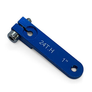 MacGregor 1.0in Aluminium Servo Arm M3 (24T - Hitec)