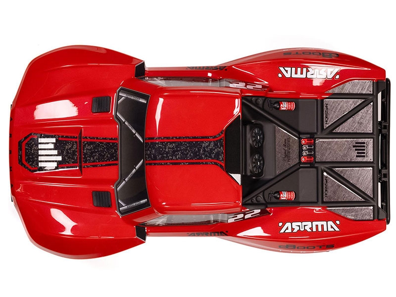 1/10 FURY MEGA 550 4X2 SCT with Battery & Charger Red - Image 4