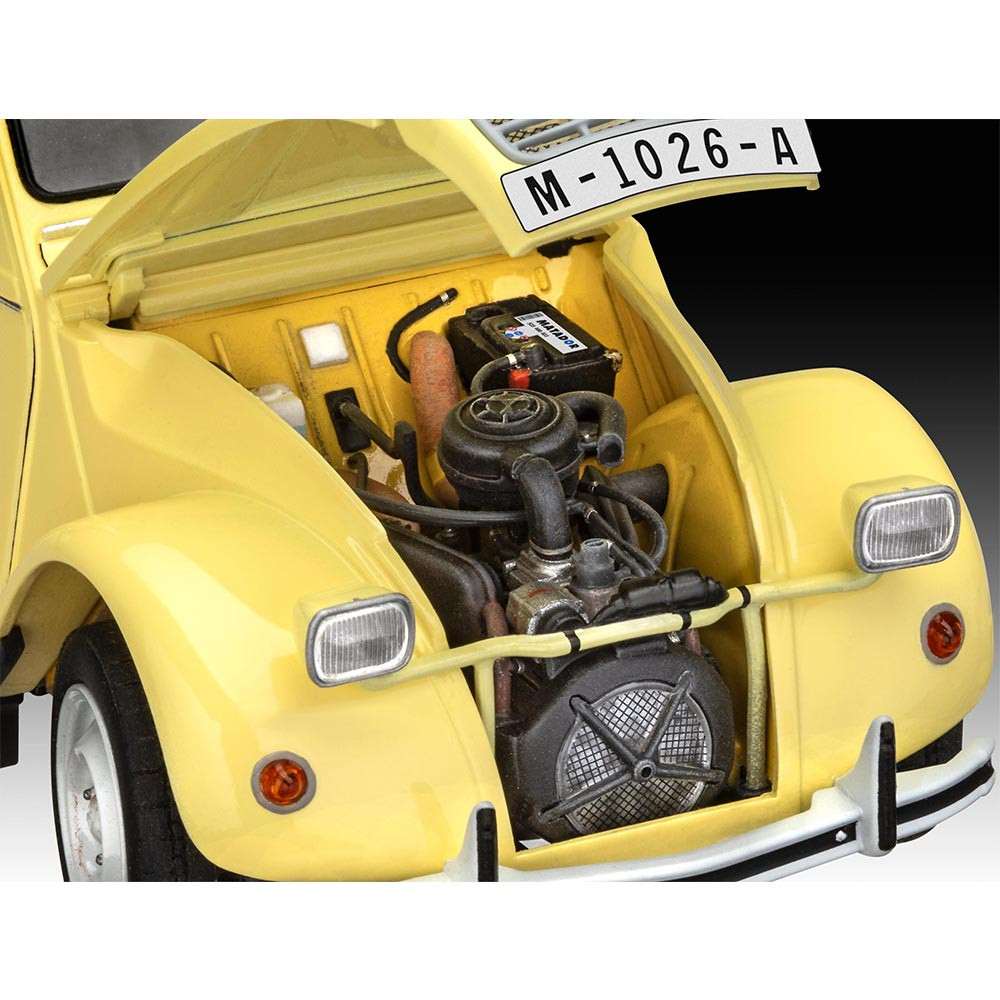 Revell 05663 James Bond Citroen 2CV Gift Set 1:24 Model Kit - Image 2