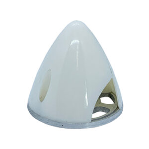 MacGregor 1.5in Plastic Spinner with Metal Base (White) ACC0090