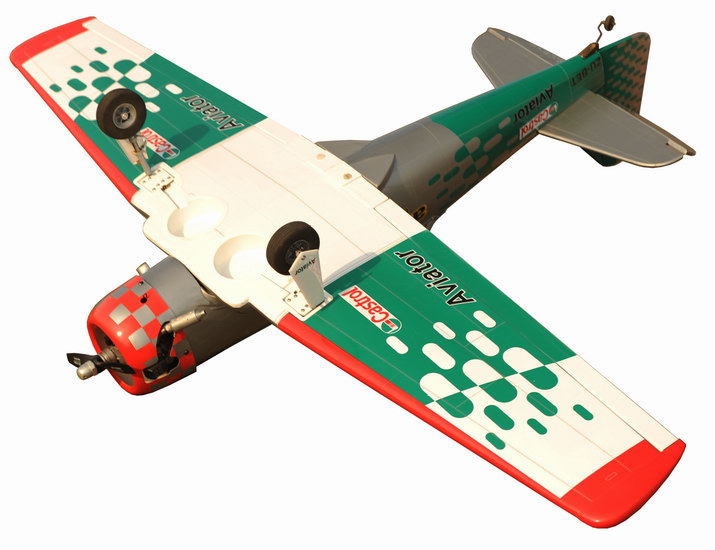 VQ AT-6 Texan 1.54M (EP/GP) CASTROL ARF RC AIRCRAFT VQA01-N