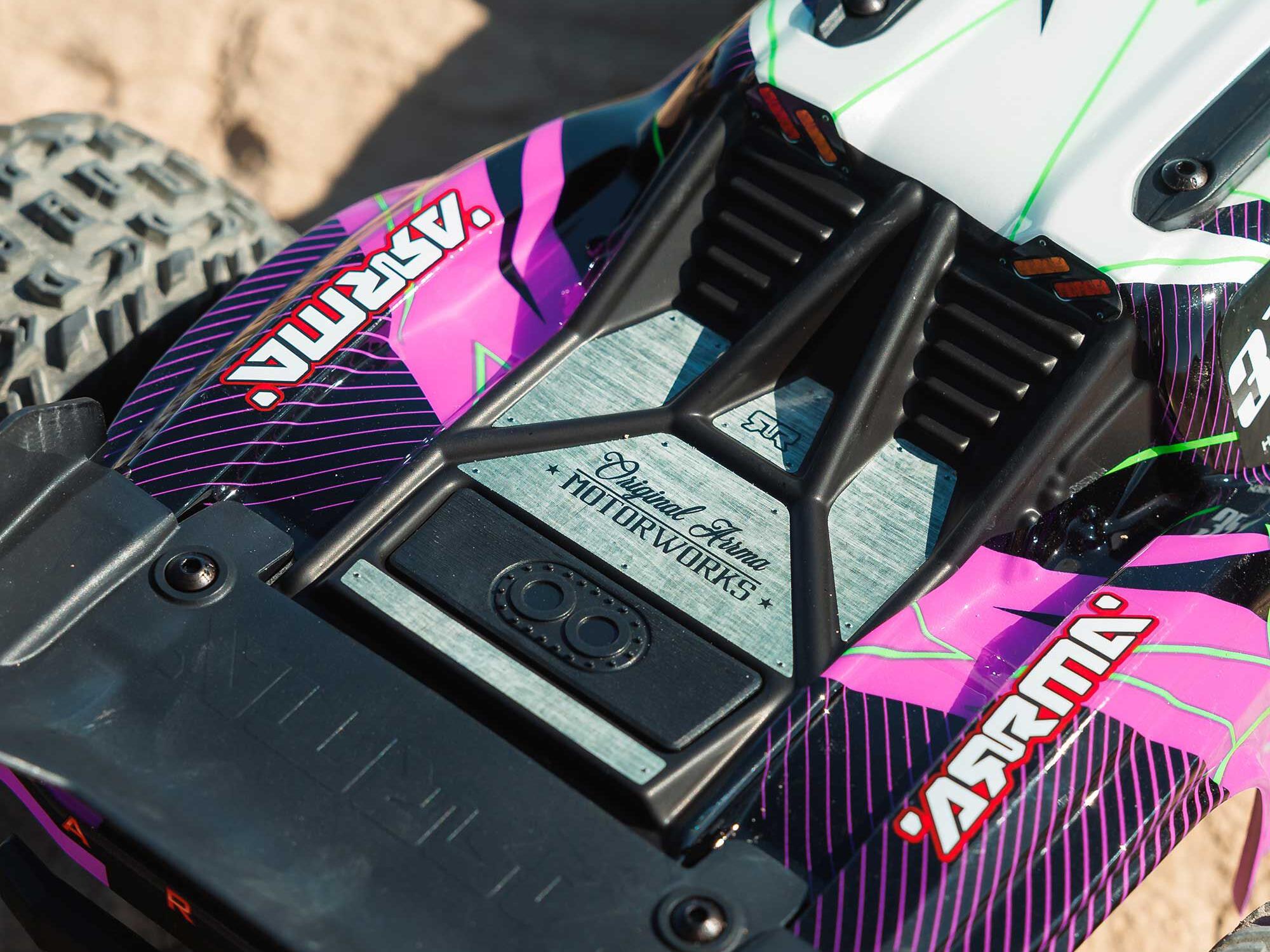 Arrma Vorteks Mega 550 4 Scale 1/10 2WD Electric Stadium Truck ARA3205ST2